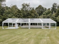 Frame tent 9 meters by 15 meters