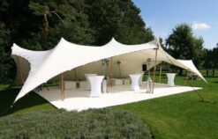 Stretch tents 10m x 15m
