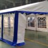 15 x 30 Heavy Duty White and Blue Party Tent Canopy