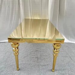 Wedding Table with Gold Legs