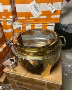 Round chafing dish