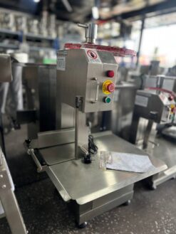 Meat bone saw machine.