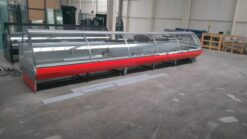 Commercial refrigerated display case